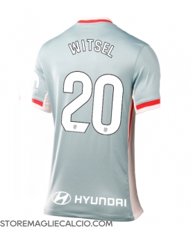 Atletico Madrid Axel Witsel #20 Maglia Gara Trasferta Repliche 2024-25 Donna